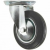 160mm 160Kg LD Black Swivel Castor on Plate 160mm 160Kg LD Black Swivel Castor on Plate
